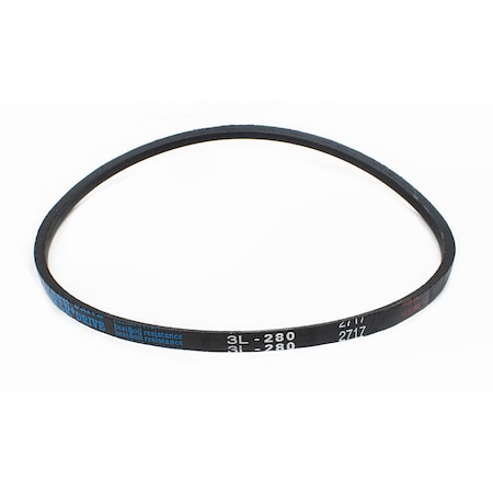 D&D 3L280 FHP V-Belt, 28 in Outside Length, 3/8 in Top Width, 7/32 in Thickness, 1 Ribs 3L280